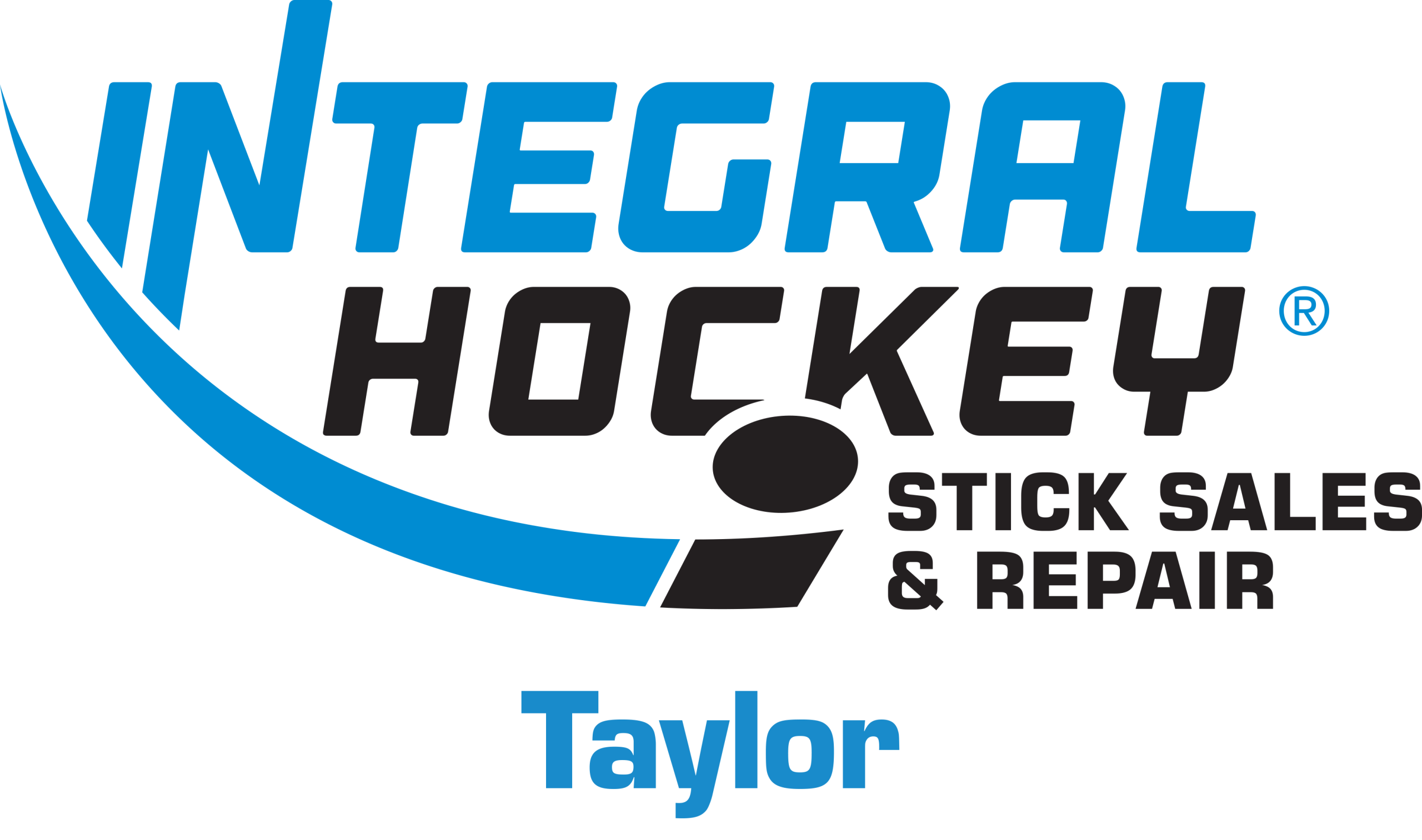Integral Hockey Stick Sales & Repair LOCATION NAME Logo